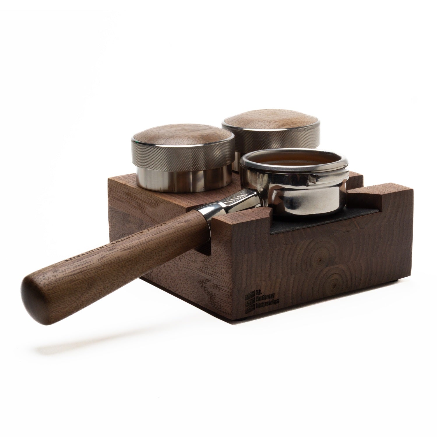 The Minor Bloc Party Espresso Tool Kit + Tamp Station