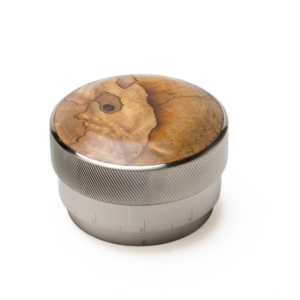 Heritage Hardwood Spalted Cherry BT Wedge Distribution Tool & New Levy Tamper