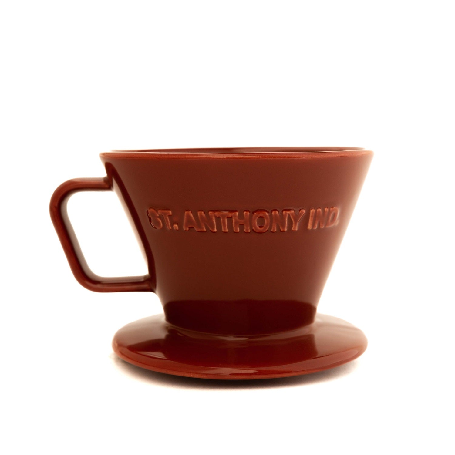 F70 Ceramics Flatbottom Pourover Brewer - Saint Anthony Industries
