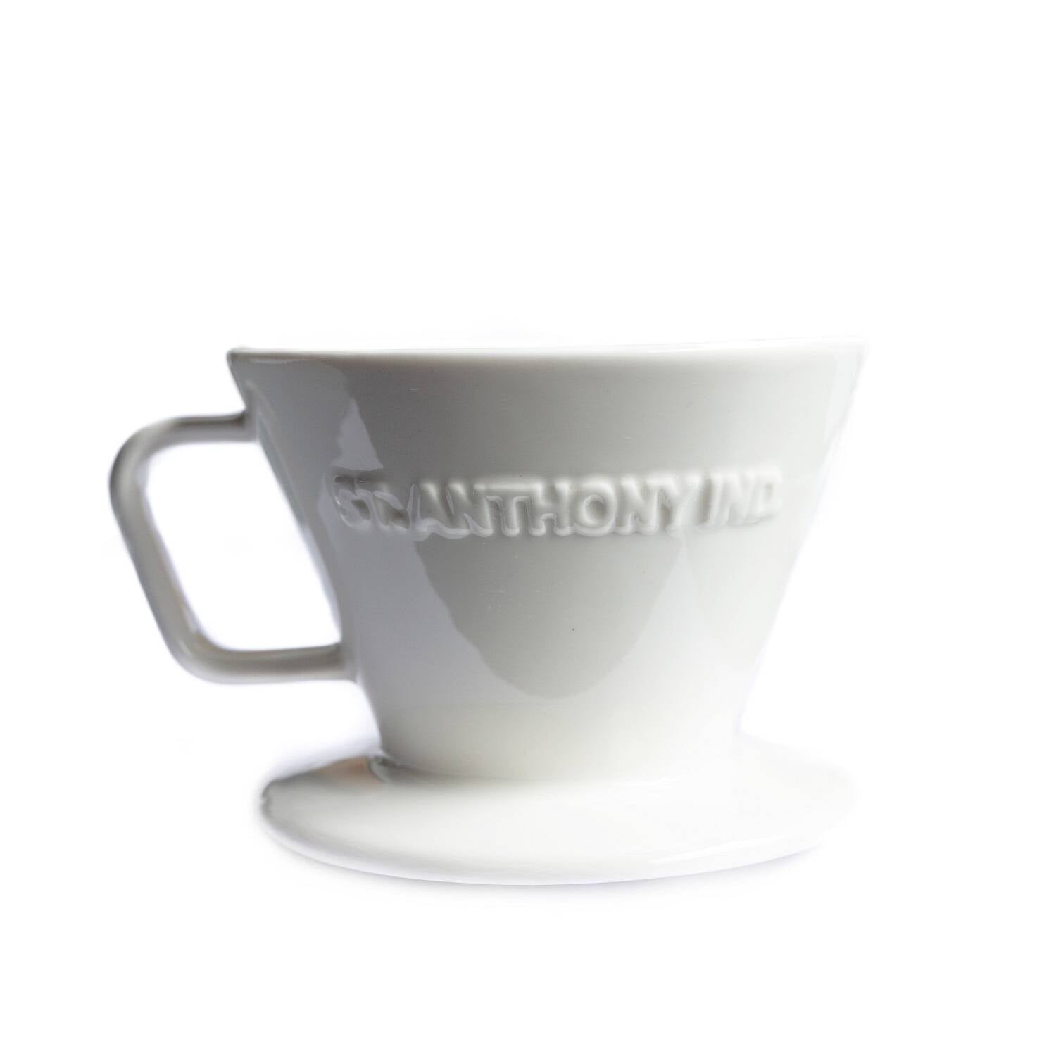 F70 Ceramics Flatbottom Pourover Brewer - Saint Anthony Industries