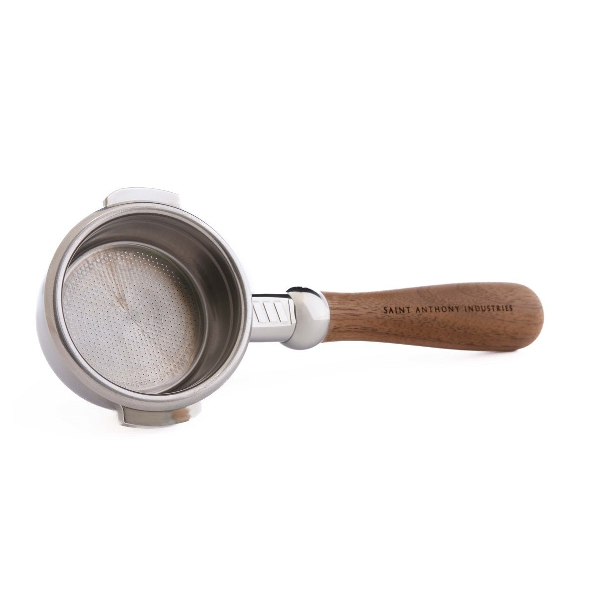 The Harold - Bottomless 58mm E61 Portafilter - Saint Anthony Industries