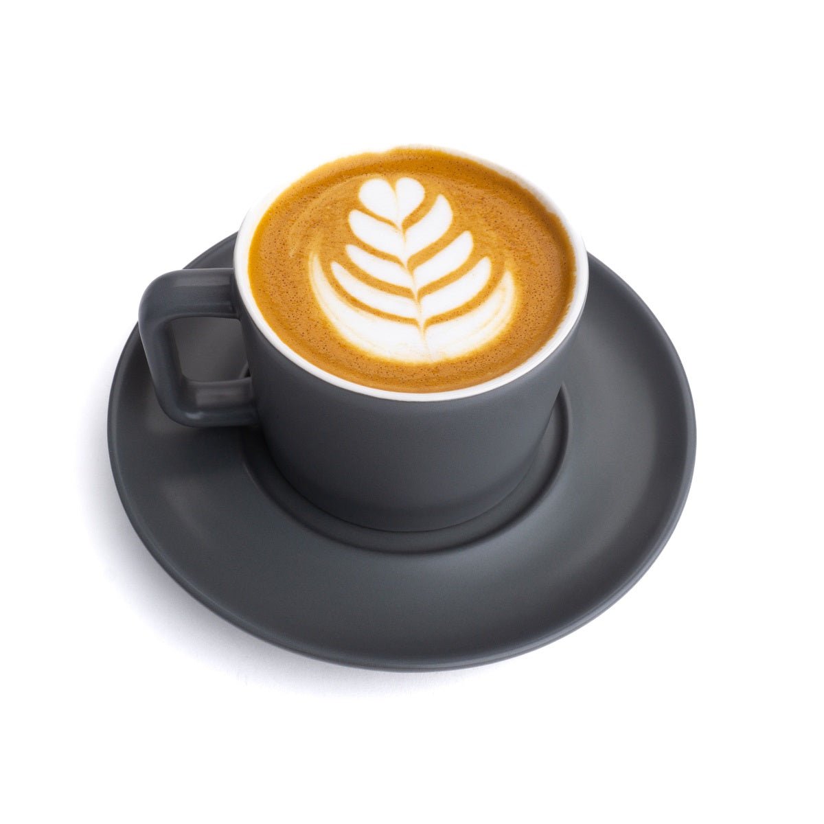 The Reinhart Stoneware Mug & Super Saucer - Saint Anthony Industries
