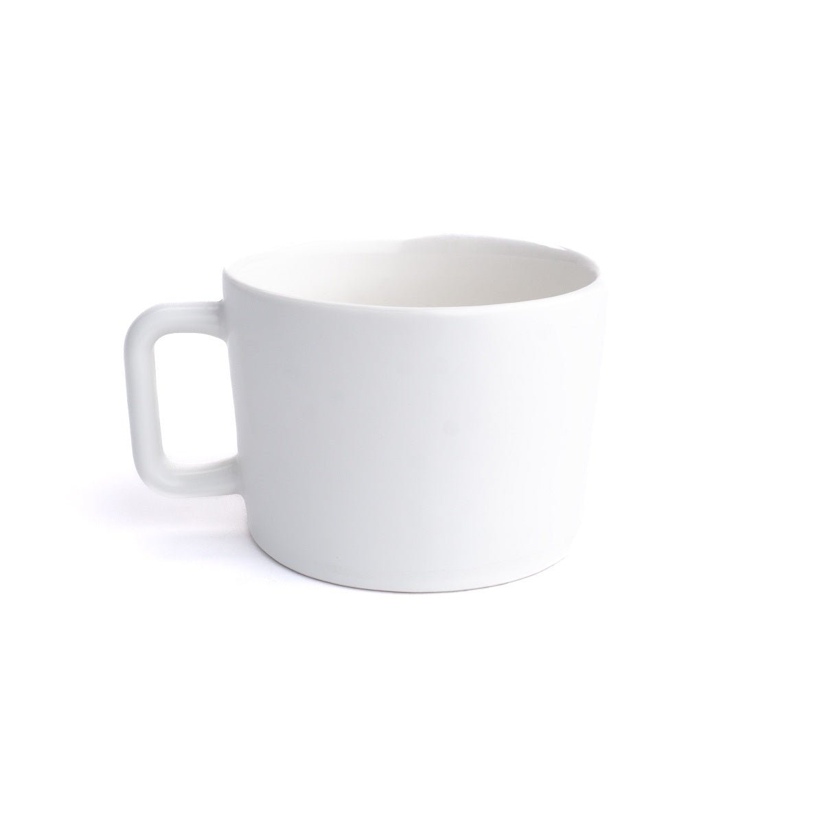 The Reinhart Stoneware Mug & Super Saucer - Saint Anthony Industries