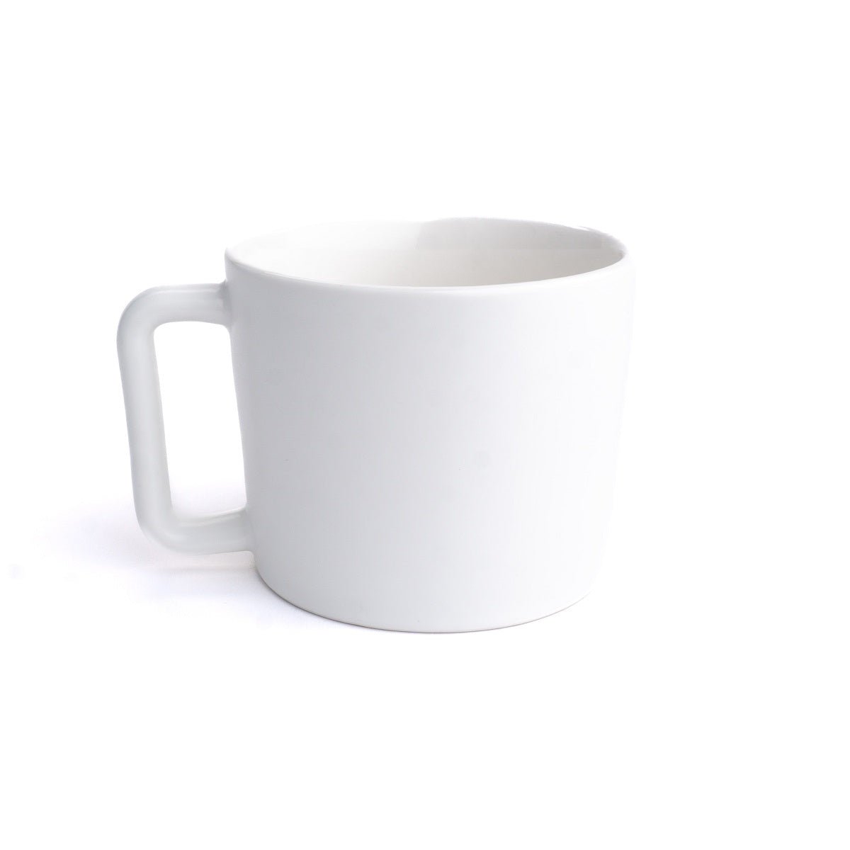 The Reinhart Stoneware Mug & Super Saucer - Saint Anthony Industries