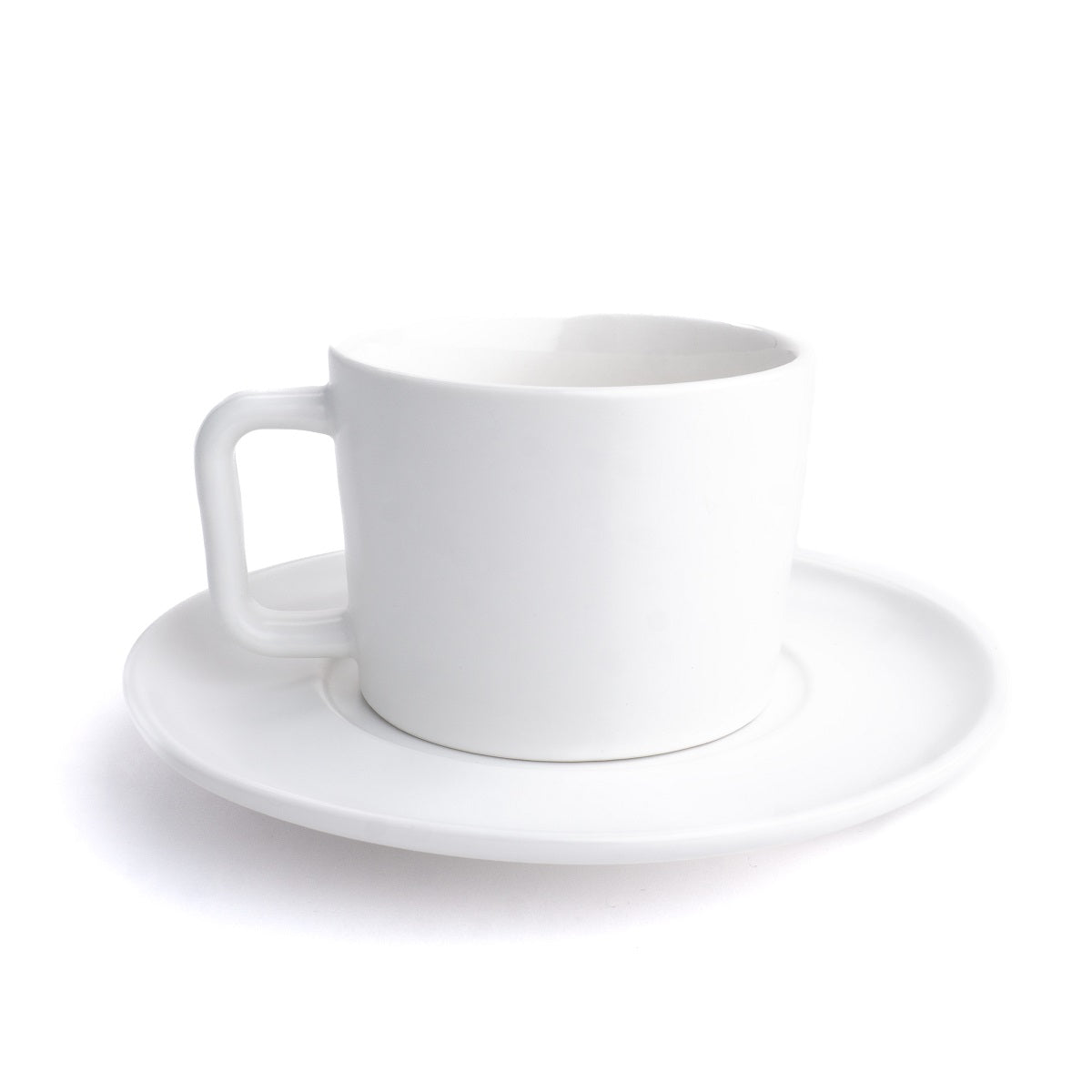 The Reinhart Stoneware Mug & Super Saucer - Saint Anthony Industries