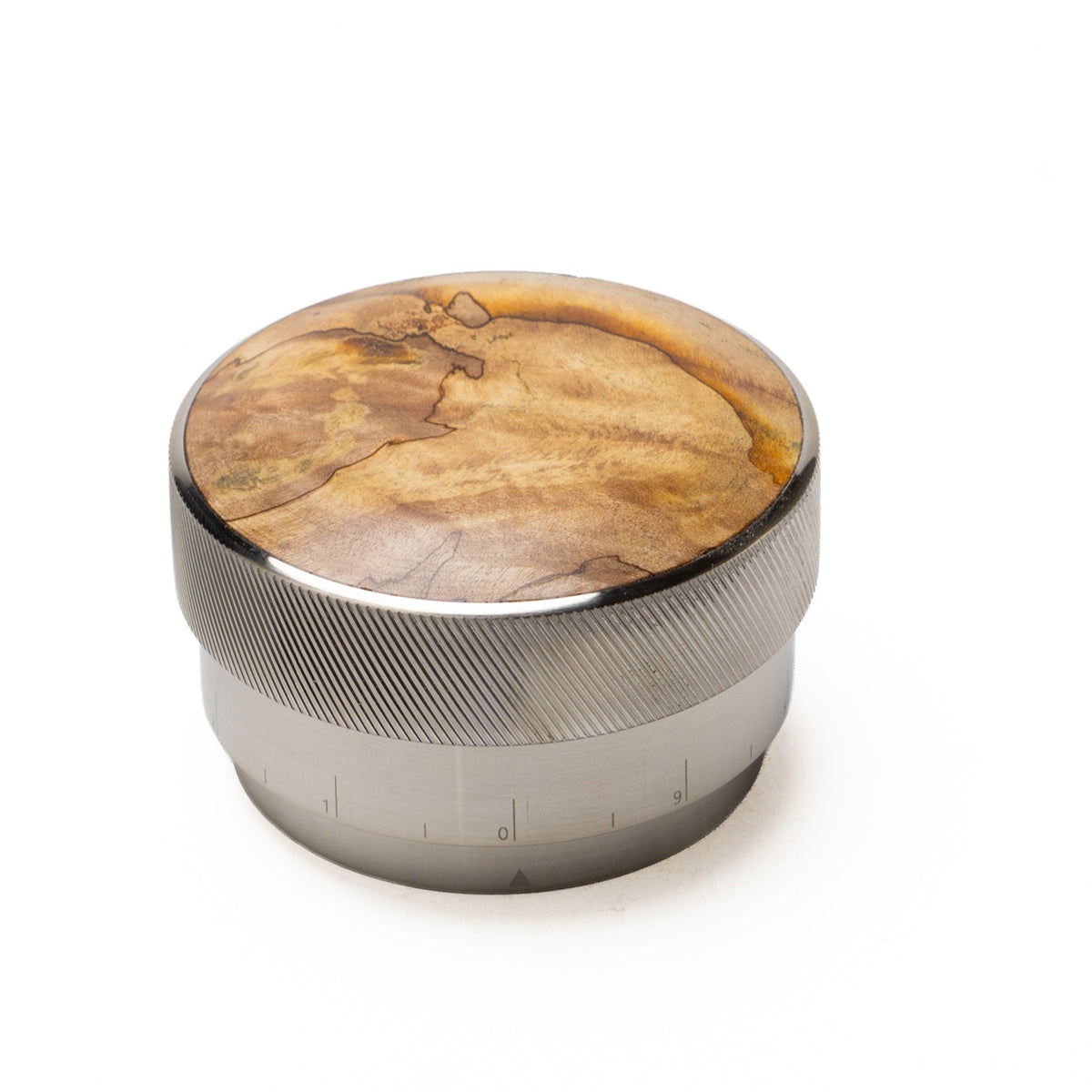 Heritage Hardwood Spalted Cherry BT Wedge Distribution Tool & New Levy Tamper