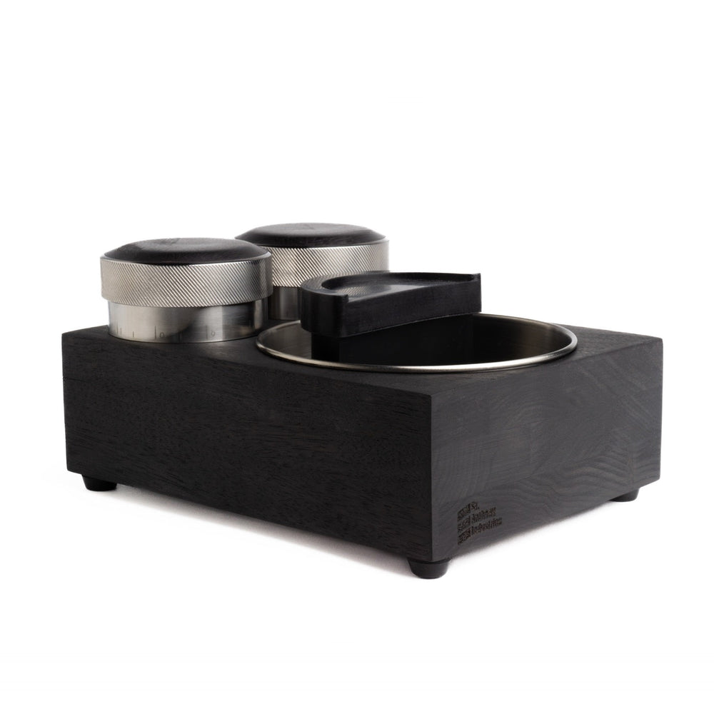 The Bloc Party Espresso Tool Kit + Knock Box + Tamp Station