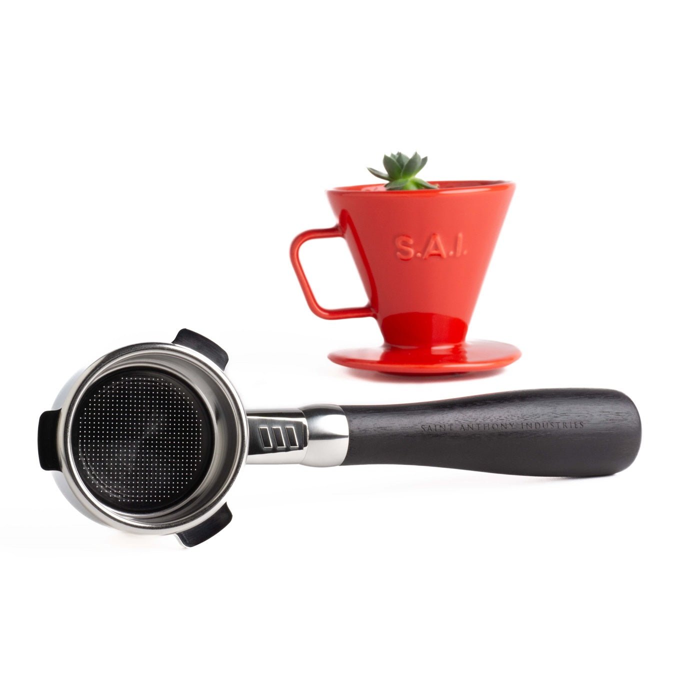 The Harold - Bottomless 54mm Breville Portafilter - Saint Anthony Industries
